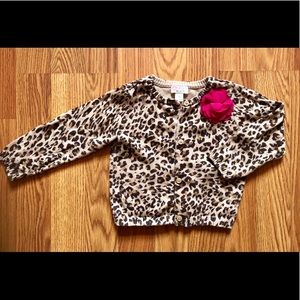 The Children’s Place Leopard Print Cardigan